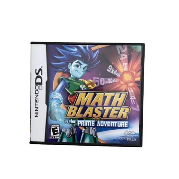Nintendo Other - Nintendo DS Game Math Blaster in the Prime Adventure w/Case
